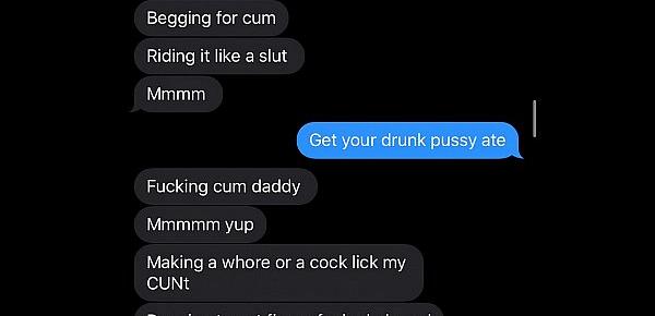  Sexting Wife Says She Wants To Get Drunk And Cuckold Husband